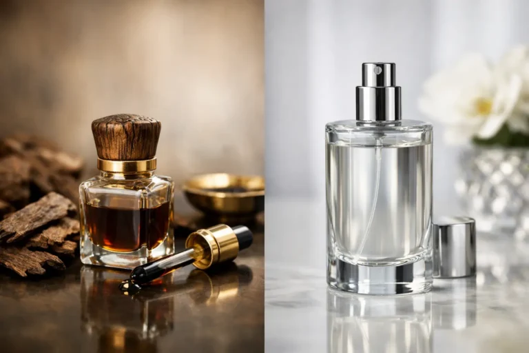 Oud oil vs spray perfume: qual escolher?