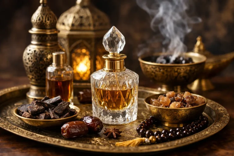 Quais aromas árabes têm cheiro luxuoso?