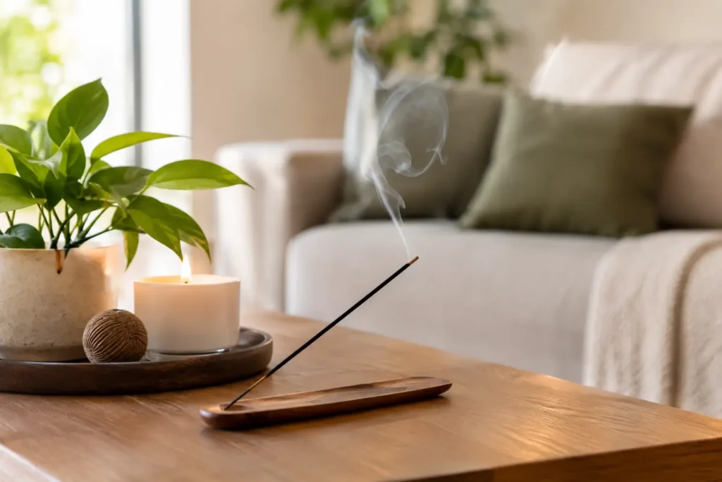 Como perfumar casa com incenso e elegância