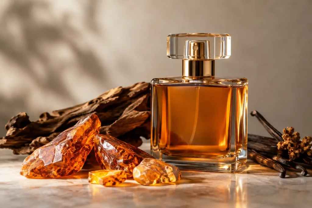 Resenha de perfume de âmbar: riqueza e presença